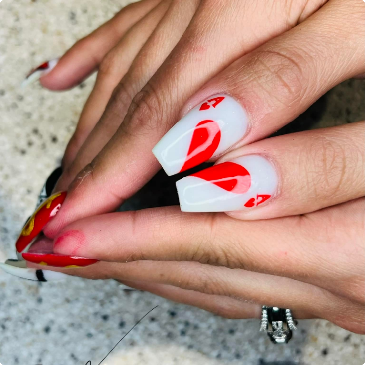 Featured nail art design showcase at Diamond Nail & Spa