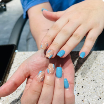 Professional pedicure service at our salon